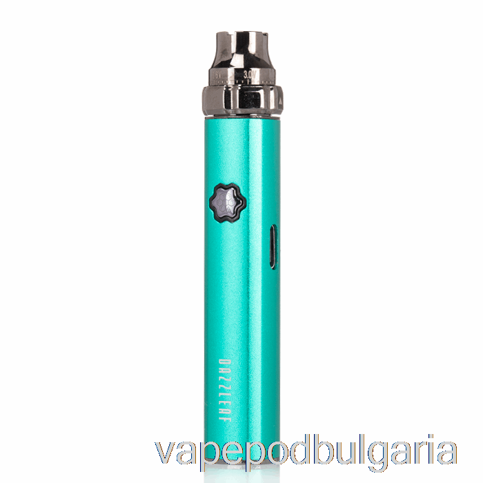 Vape Течности Dazzleaf Squarii Top Twist 510 батерия ментово зелено